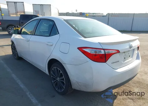 2014 Toyota Corolla S Plus z USA, uszkodzony, nr VIN 2T1BURHE4EC217307